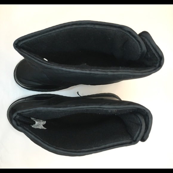 Rugged Exposure Black Mid calf Snow/Winter Size 6 Boots Style #4096 - Picture 5 of 15